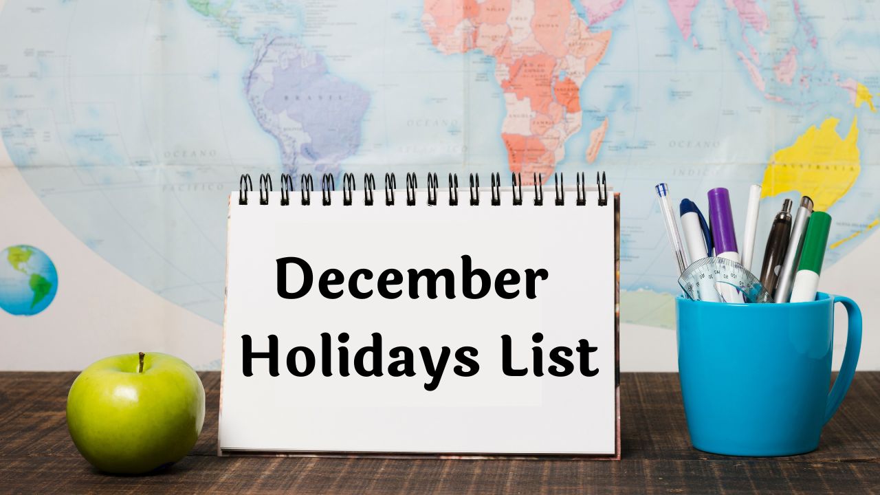 December Holidays List
