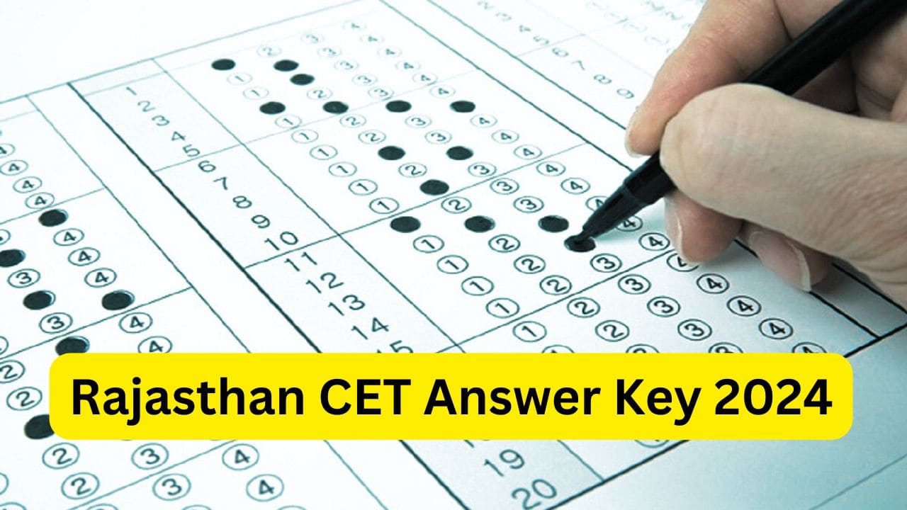 Rajasthan CET Answer Key
